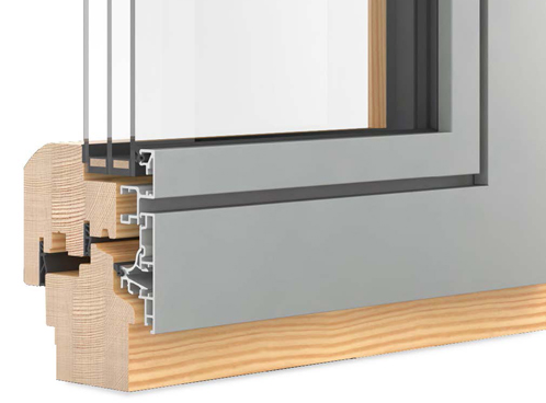 Holz-Alufenster PREMIUM CONTUR 2