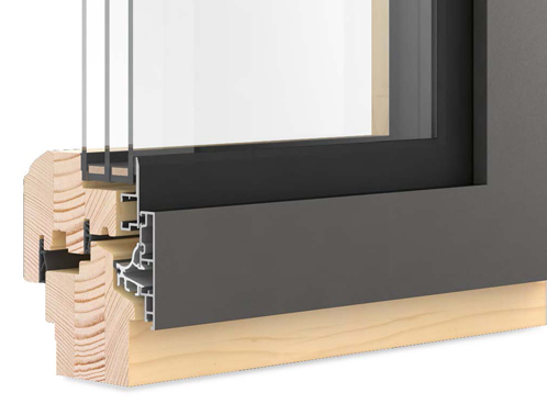 Holz-Alufenster PREMIUM CONTUR 3